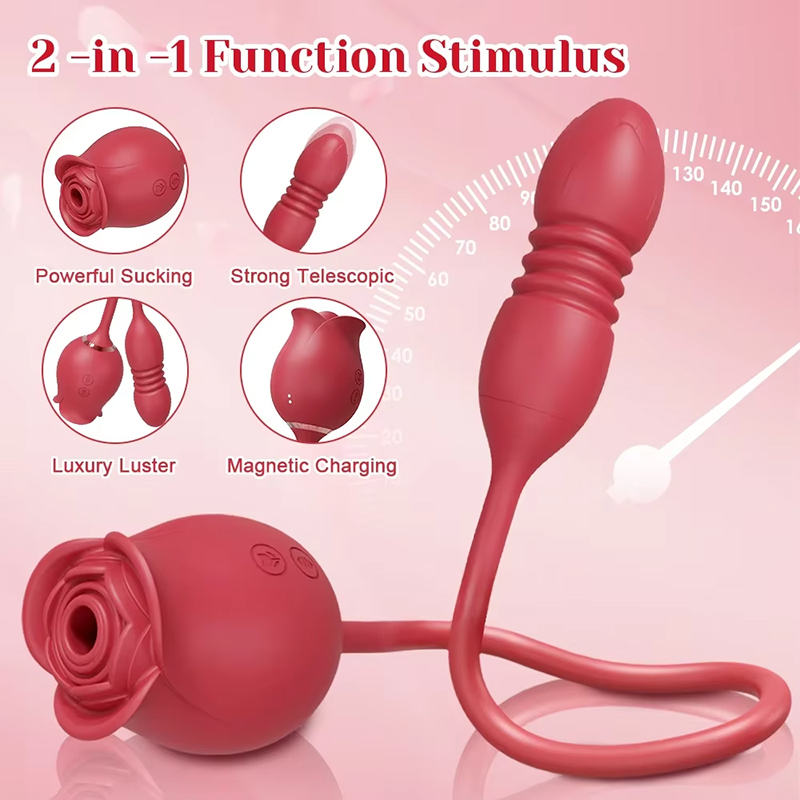 rose clitoral suction massager