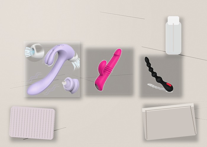 New Arrival Toys guide product scene with control panel, charging cable, remote